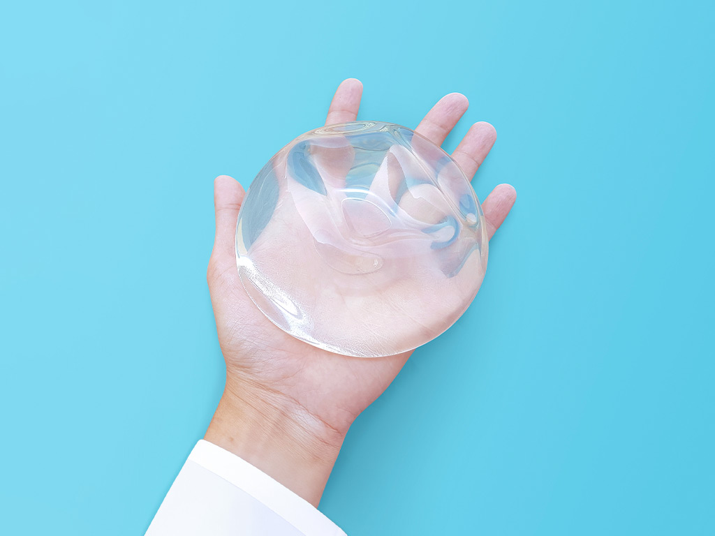 Breast implants are made of either saline or silicone, with silicone being the more popular option as it provides a more natural feel and appearance.
